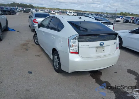 2010 Toyota Prius Ii из США, поврежденный, VIN JTDKN3DUXA0112475